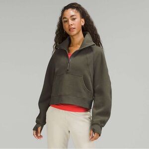 Lululemon Scuba Oversized Funnel Neck Half Zip